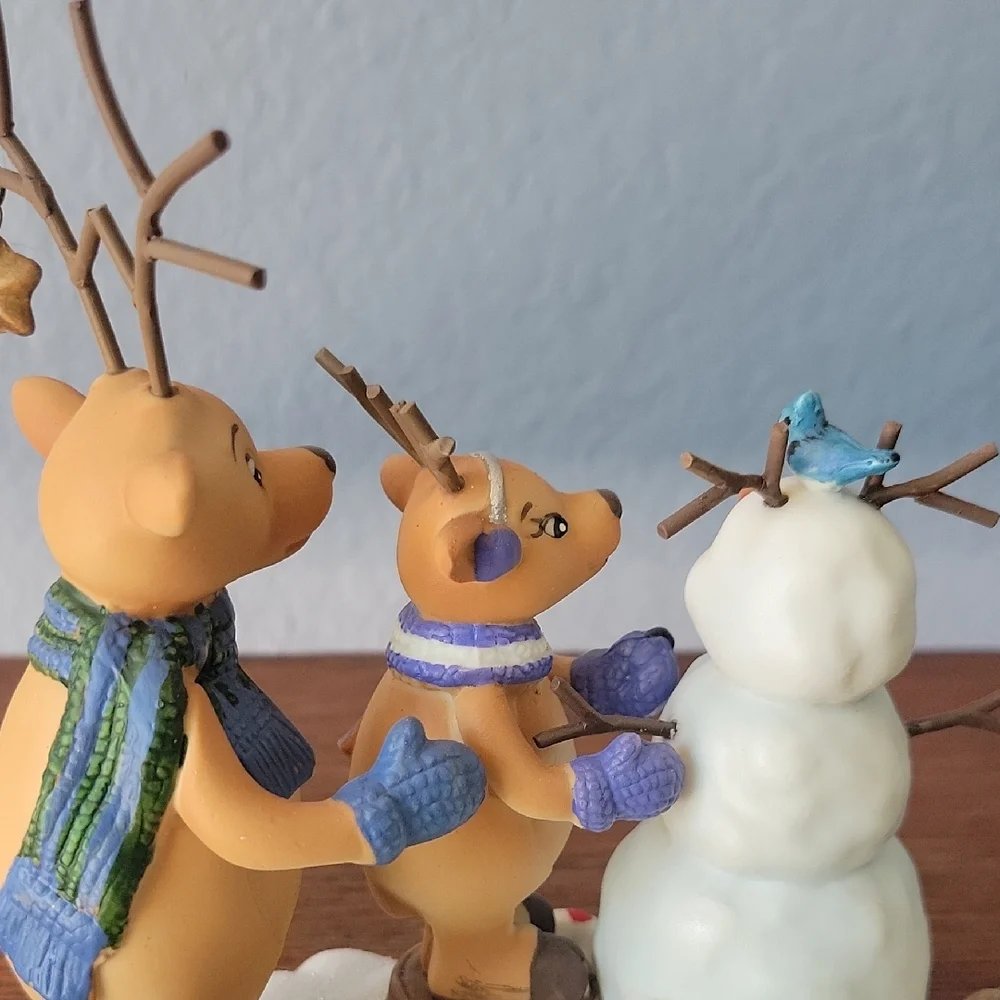 PartyLite P8635 Reindeer Pillar Candle Holder